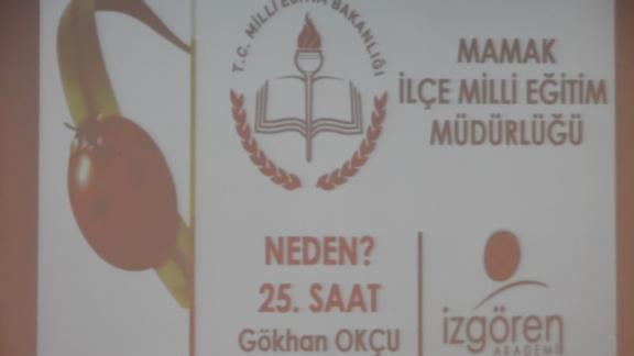 OKUL MÜDÜRLERİMİZE SEMİNER VERİLDİ