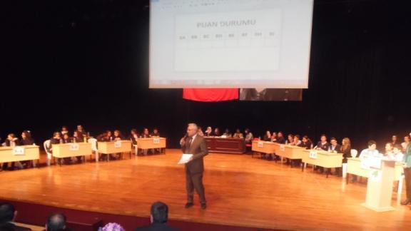 SİBEL İSMET ÇATIK ORTAOKULU BİLGİ YARIŞMASI YAPTI