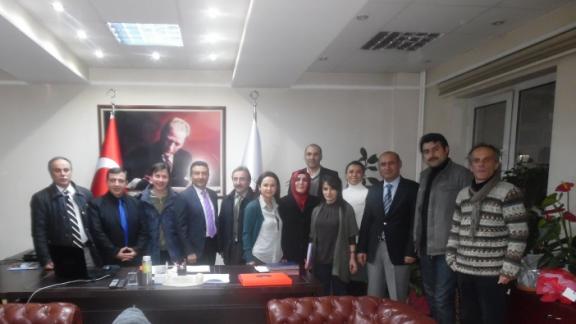 ŞAİR VE YAZAR OLAN ÖĞRETMENLERİMİZ MİLLİ EĞİTİM MÜDÜRLÜĞÜMÜZÜ ZİYARET ETTİ