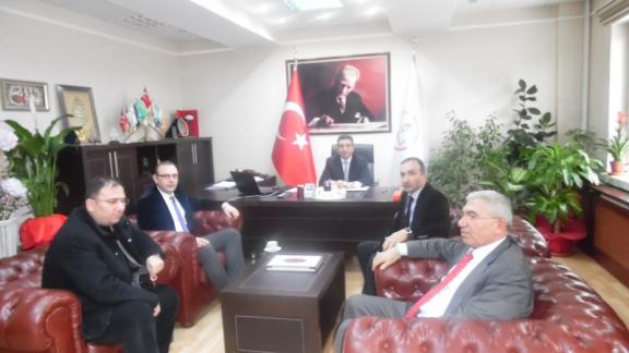 EĞİTİM BİR-SEN 2 NOLU ŞUBEDEN İLÇEMİZE ZİYARET