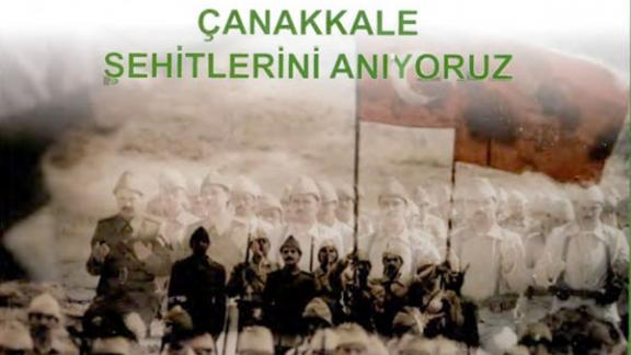 18 Mart Çanakkale Şehitlerini Anma Programı