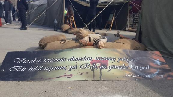 Mamak İlçe Milli Eğitim Müdürlüğü, Mamak Belediyesi, Mamak Müftülüğü ve Mamak Kaymakamlığının ortaklaşa düzenlediği Asrın yürüyüşü coşkuyla gerçekleşti