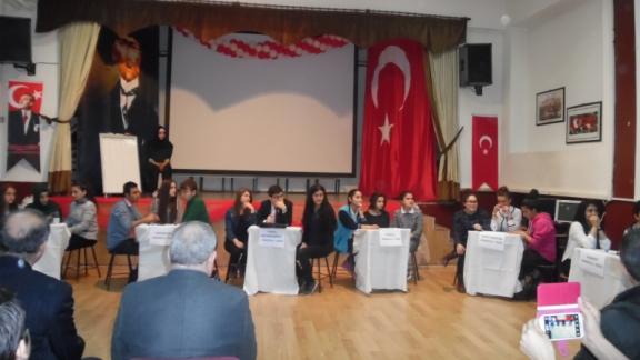 ANKARA İLİNİ TANIYALIM KONULU TURİZM, KÜLTÜR ve BİLGİ YARIŞMASI İLÇE FİNALİ YAPILDI