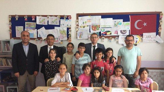 Mamak Kaymakamı Ziya POLAT ve Mamak İlçe Milli Eğitim Müdürü Rahmi GÜNEYden Kızılcaköy İlkokuluna Ziyaret