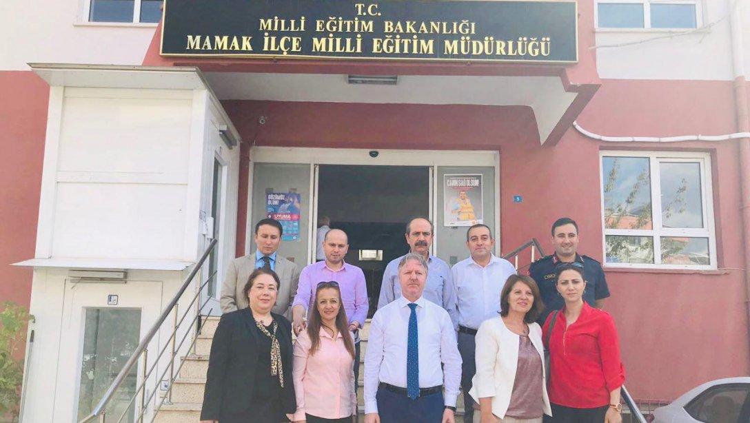 İlçe Kurum Amirlerimiz Müdürümüz Mustafa ÖZEL' i Ziyaret Etti