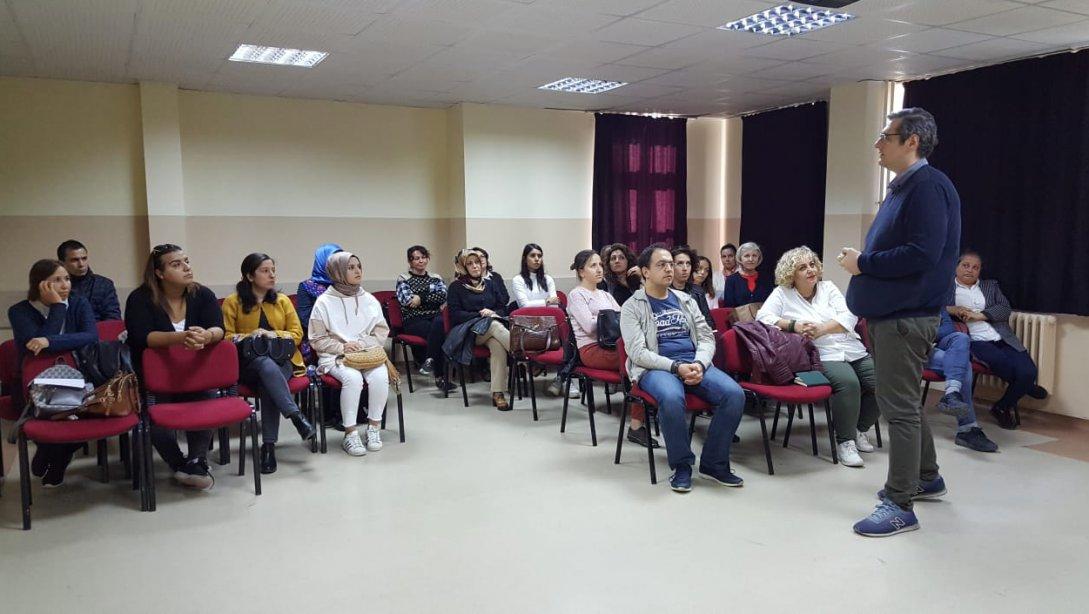 TASARIM BECERİ ATÖLYELERİNDE GÖREV ALACAK ÖĞRETMENLER EĞİTİMDE