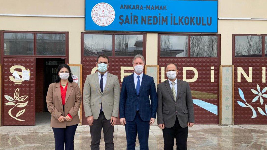 İlçe Milli Eğitim Müdürümüz Mustafa ÖZEL Okul ziyaretleri kapsamında Şair Nedim İlkokulu ziyaret etti.