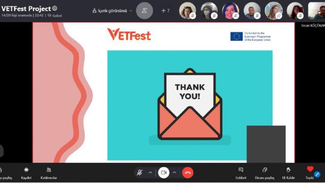  VETFest projesinin Ekim 2019 - Eylül 2021 tarihleri arasında Avrupa genelinde sürdürülen çalışmalarının değerlendirildiği son ulus ötesi proje toplantısı çevrimiçi olarak gerçekleştirildi. 