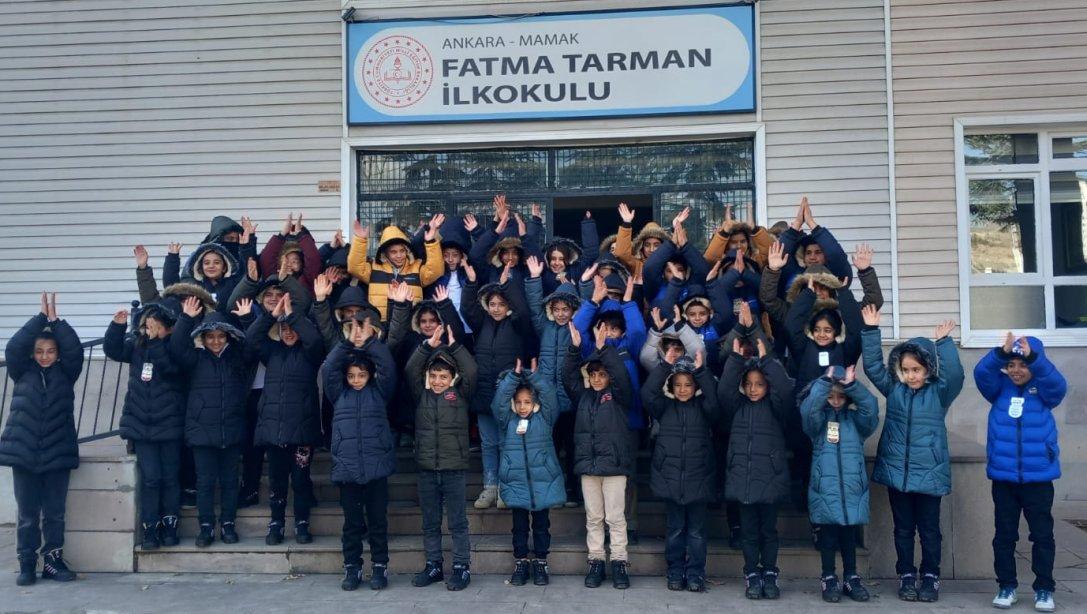 İlçe Millî Eğitim Müdürümüz Sayın Elif Özbek, Fatma Tarman İlkokulunu Ziyaret Etti