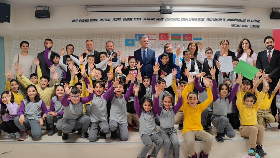 21 Mart Türk Dünyası ve Toplulukları Haftası Nevruz Bayramı Kutlama Programı, Nedim İnal İlkokulunda Gerçekleştirildi