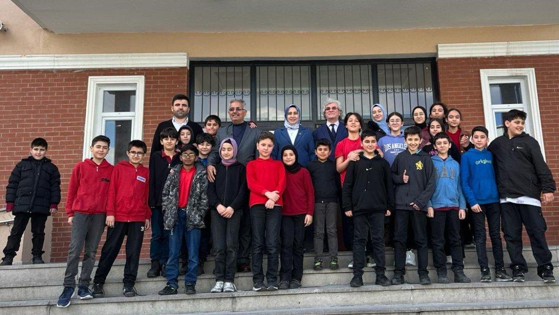 İlçe Millî Eğitim Müdürümüz Sayın Elif Özbek, Ortatepe İmam Hatip Ortaokulunu Ziyaret Etti