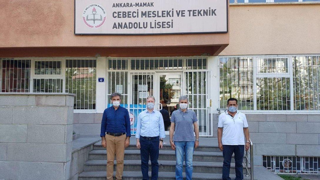 İl Milli Eğitim Müdürümüz Sn Turan AKPINAR' ın İlçemiz Bilsem Sınavlarını ziyareti