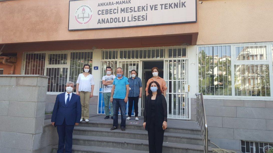 İlçe Millî Eğitim Müdür V. Ahmet Fevzi ÖZDEMİR'in okul ziyaretleri