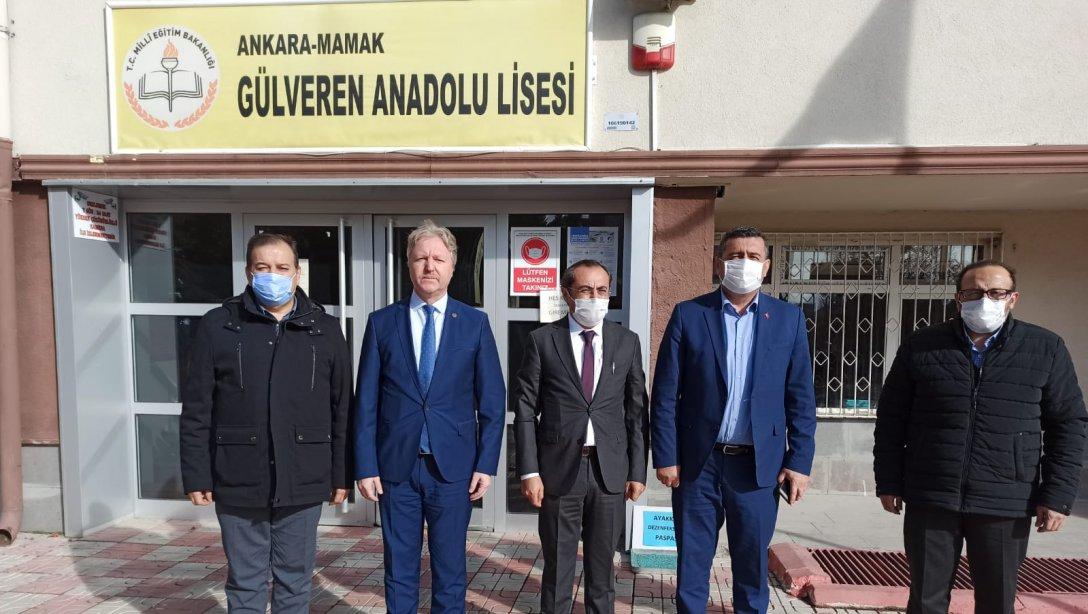 İlçe Millî Eğitim Müdürümüz Mustafa ÖZEL, okul ziyaretleri kapsamında Gülveren Anadolu Lisesini ziyaret etti