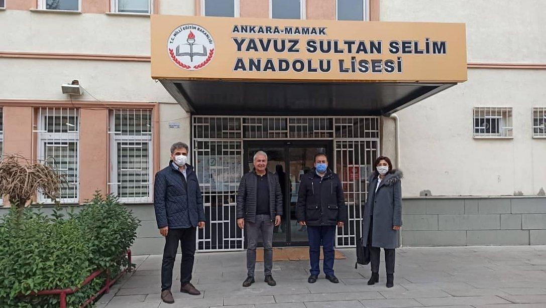 Okul Ziyaretleri kapsamında Yavuz Sultan Selim Anadolu Lisesi ziyaret edildi.