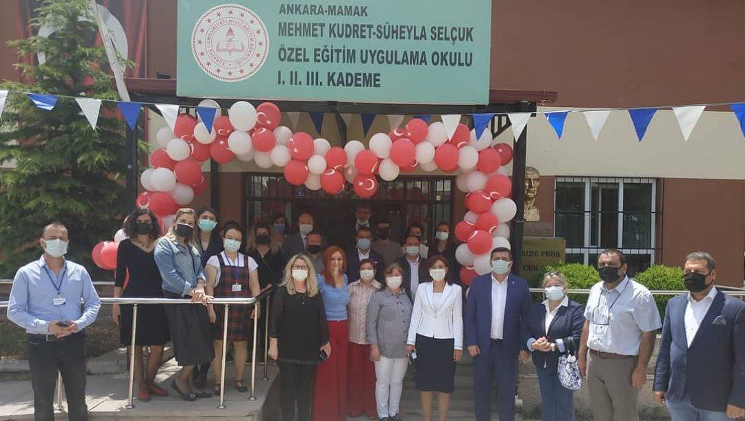 Mehmet Kudret-Süheyla Selçuk Özel Eğitim Uygulama Okulu TÜBİTAK 4006 Bilim Fuarı açılışı yapıldı.