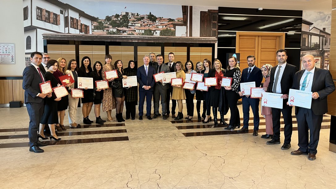 Ankara İl Millî Eğitim Müdürlüğü eTwinning Kalite Etiketi Ödül Töreni