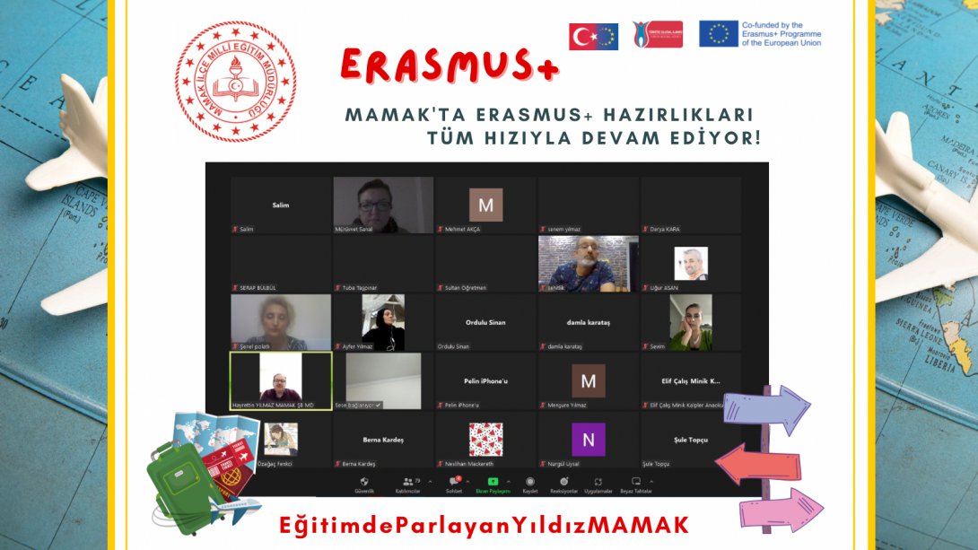 Mamak'ta Erasmus+ Hazırlıkları Tüm Hızıyla Devam Ediyor!