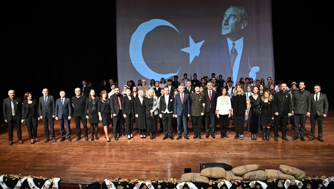 10 Kasım Atatürk'ü Anma Töreni, Prof. Dr. Necmettin Erbakan Kongre Merkezi'nde Gerçekleştirildi