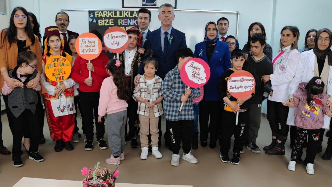 21 Mart Dünya Down Sendromu Farkındalık Gününde Ali Gültekin Özel Eğitim Uygulama Okulu Öğrencileri Ziyaret Edildi