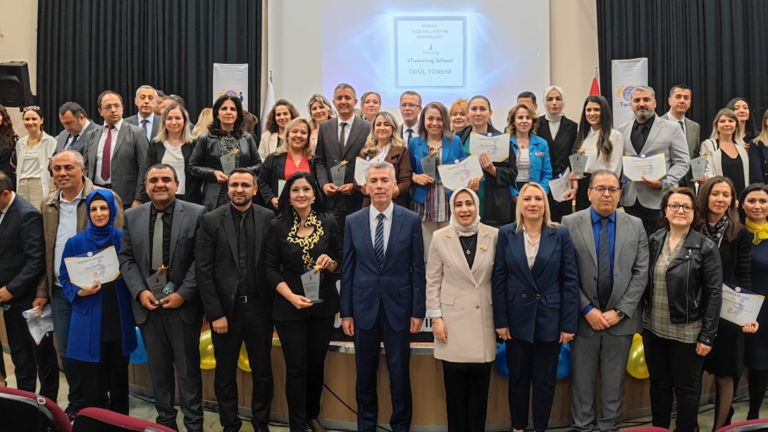 Mamak Halk Eğitimi Merkezinde e-Twinning School Ödül Töreni Gerçekleştirildi.