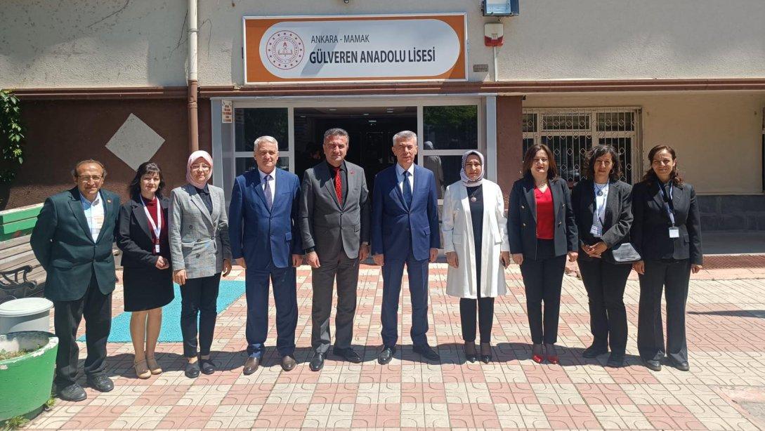 İlçemiz Gülveren Anadolu Lisesinin Düzenlemiş Olduğu TÜBİTAK 4006 Bilim Fuarı