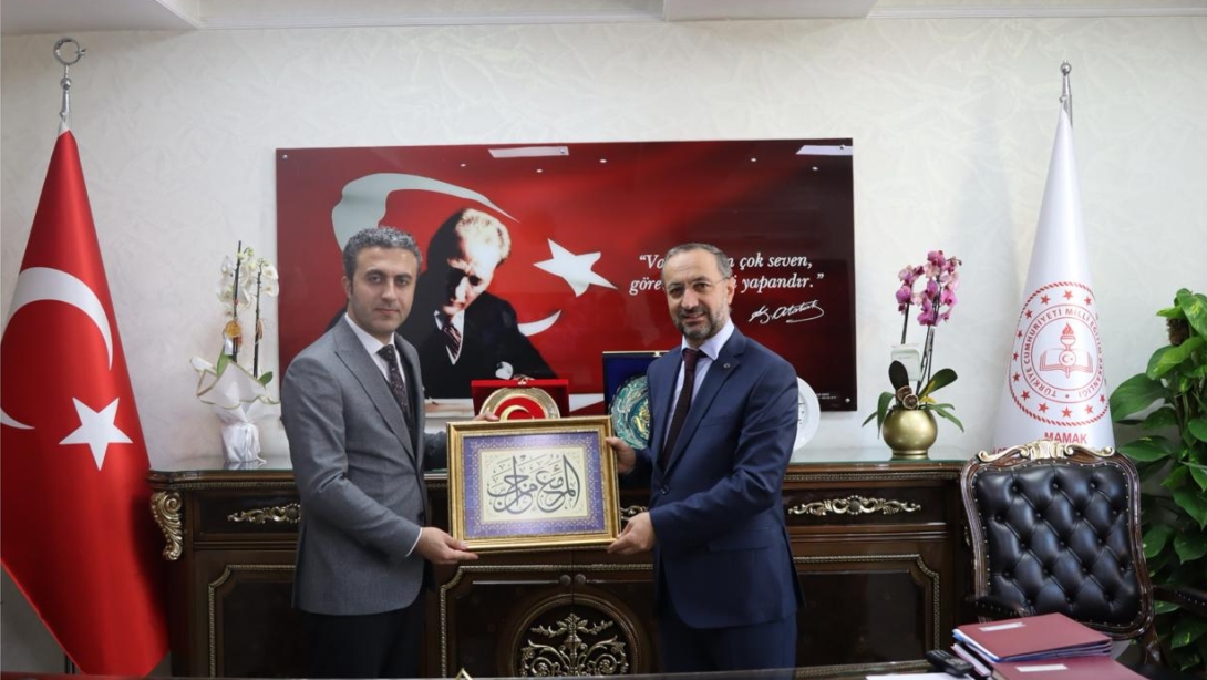 İlçe Müftüsü Sayın Celil KARACA ve İlçe Sağlık Müdürü Dr. Sayın Alparslan DEMİR'in Ziyaretleri