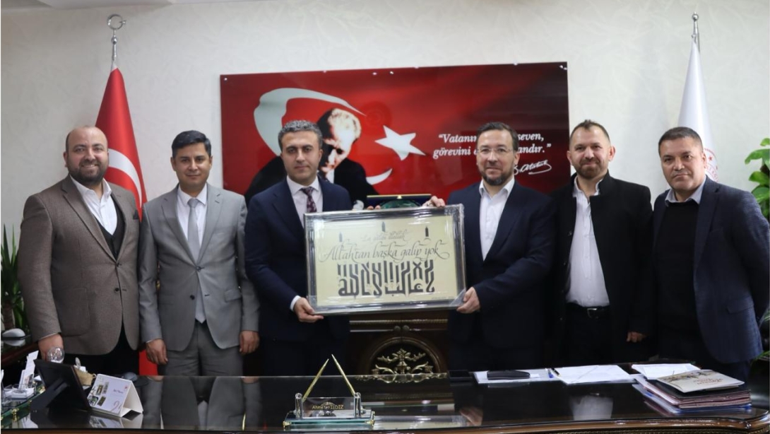 Altındağ Eğitim-Bir-Sen İlçe Başkanı Sayın Nadir SÖNMEZ ve Yönetim Kurulu Üyelerinin Ziyaretleri