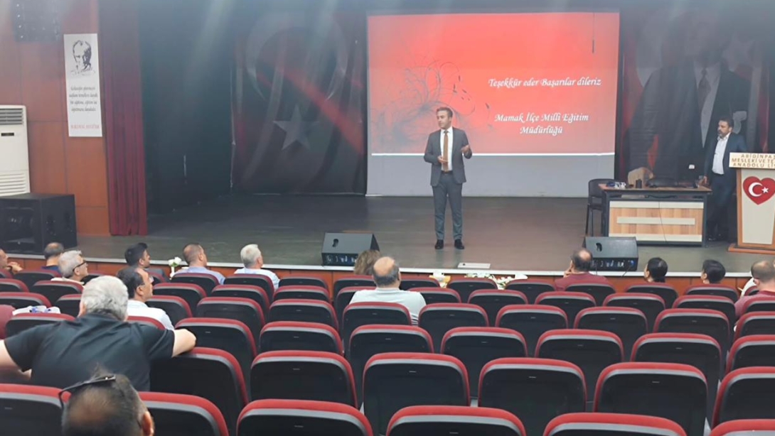 Sınavla Öğrenci Alan Ortaöğretim Kurumlarına İlişkin Merkezi Sınav Bilgilendirme Toplantısı